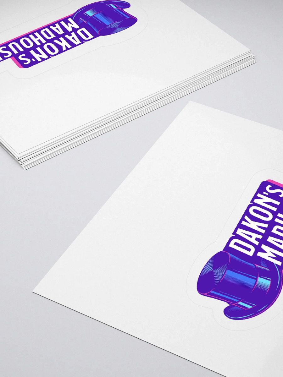 Dakon's Madhouse Bumper Sticker product image (4)