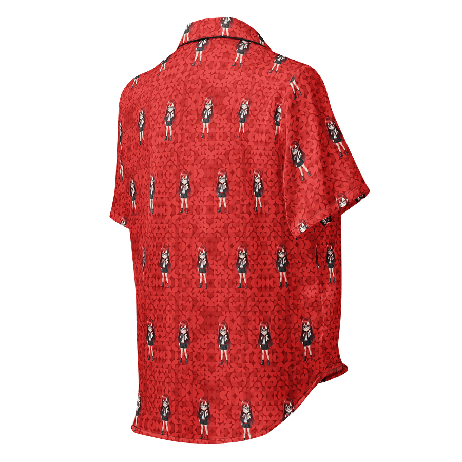 (Red CHIBI) K Women's Short Sleeve Pajama Top product image (2)