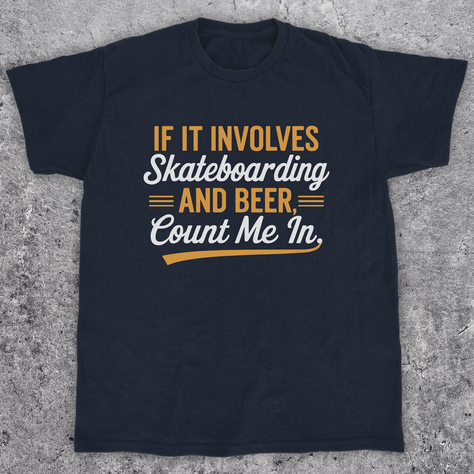 If it involves skateboarding, Funny t-shirt, Unisex product image (1)