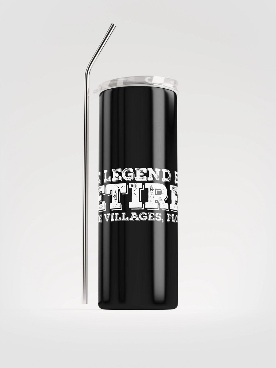 Stainless Steel Tumbler (The Legend Has Retired) product image (1)