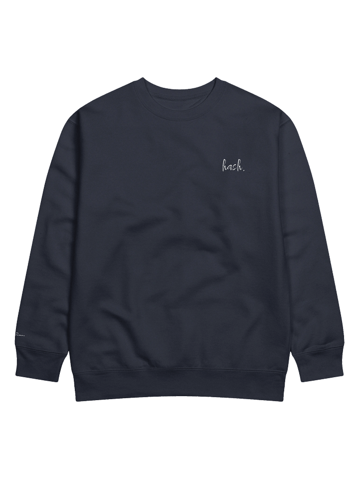 fw25 "script" sweatshirt product image (1)