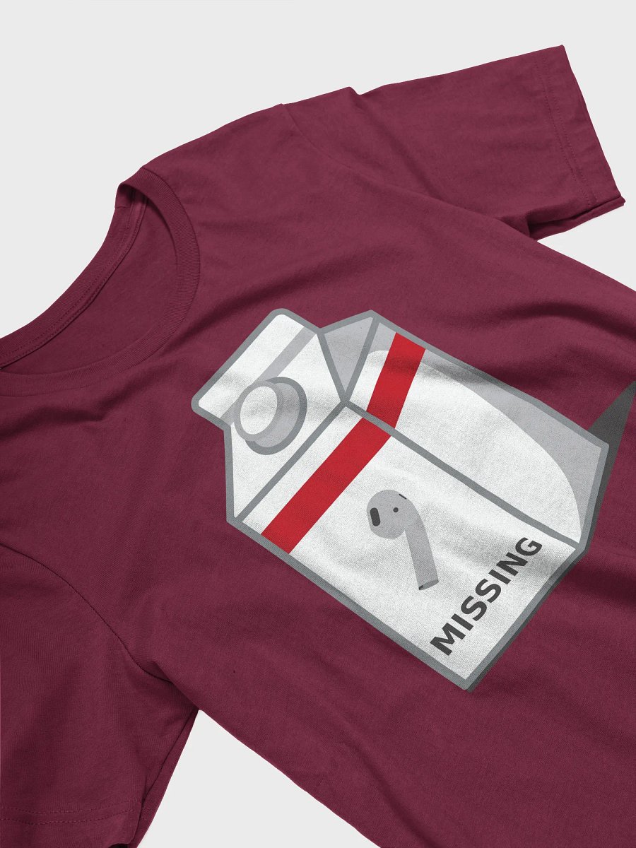 Missing Earbud Big Artwork Simple Tee product image (25)