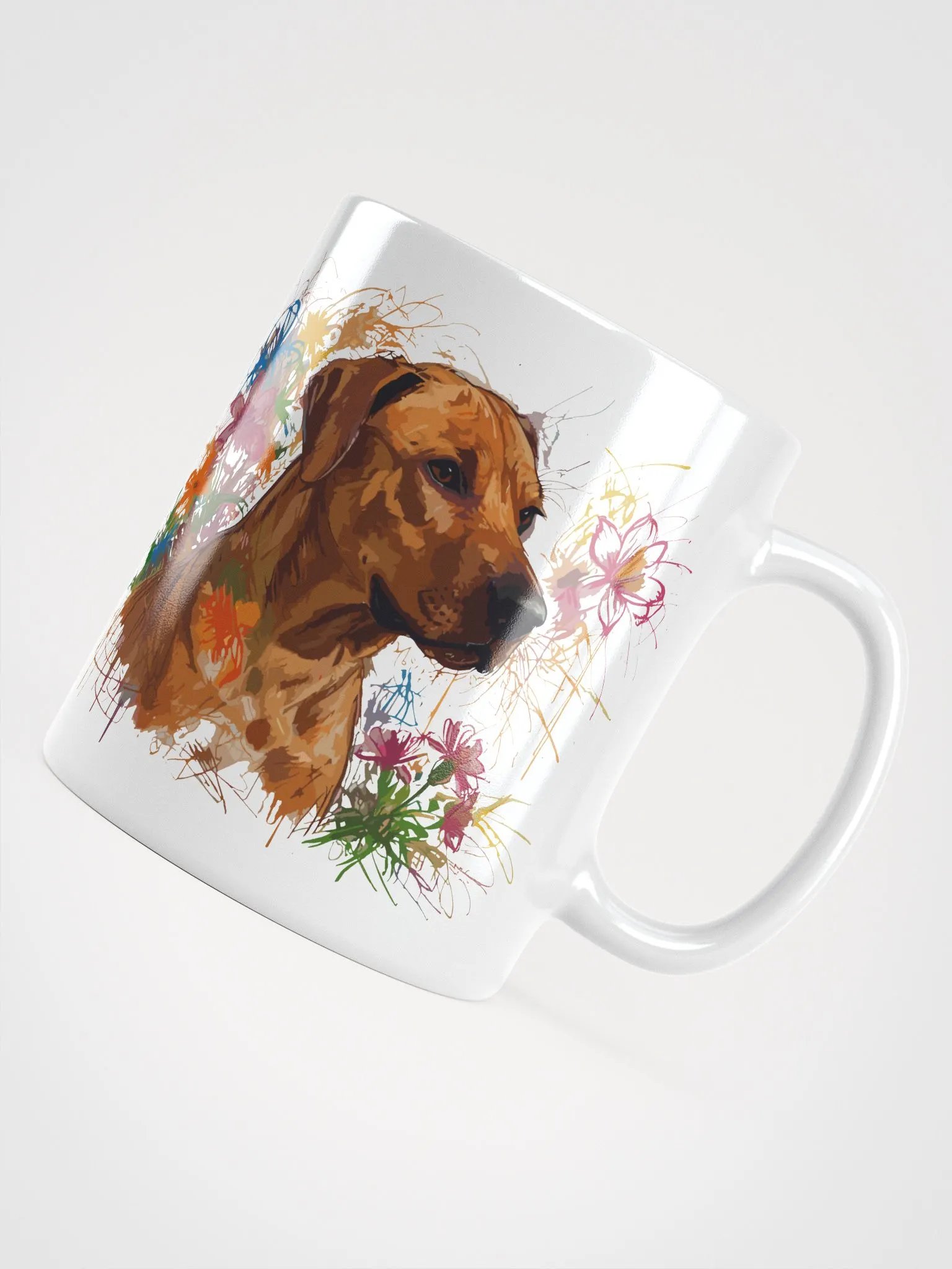 Scribbles Rhodesian Ridgeback 5 , Mug product image (8)