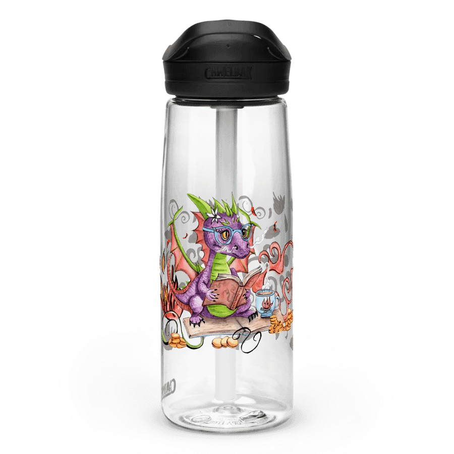 Learning to Breathe Fire 22 oz Straw Bottle product image (1)