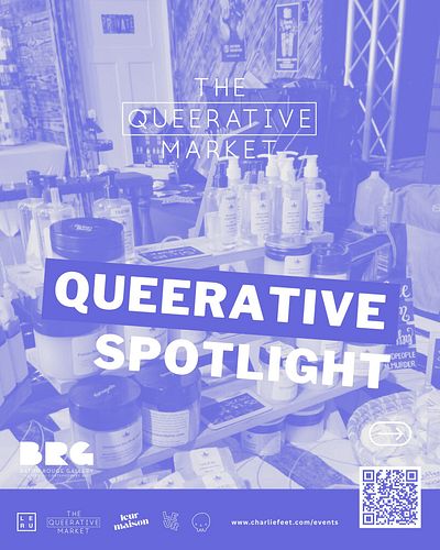 Queerative Spotlight:
@crowandpineemporium 

Cindy Hornsby
Crow & Pine Emporium 
Handmade vegan bath, body, and home products...