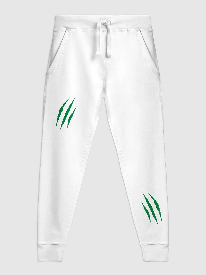 "Scratch Claws" (Green) Lane Seven Fleece Joggers product image (1)