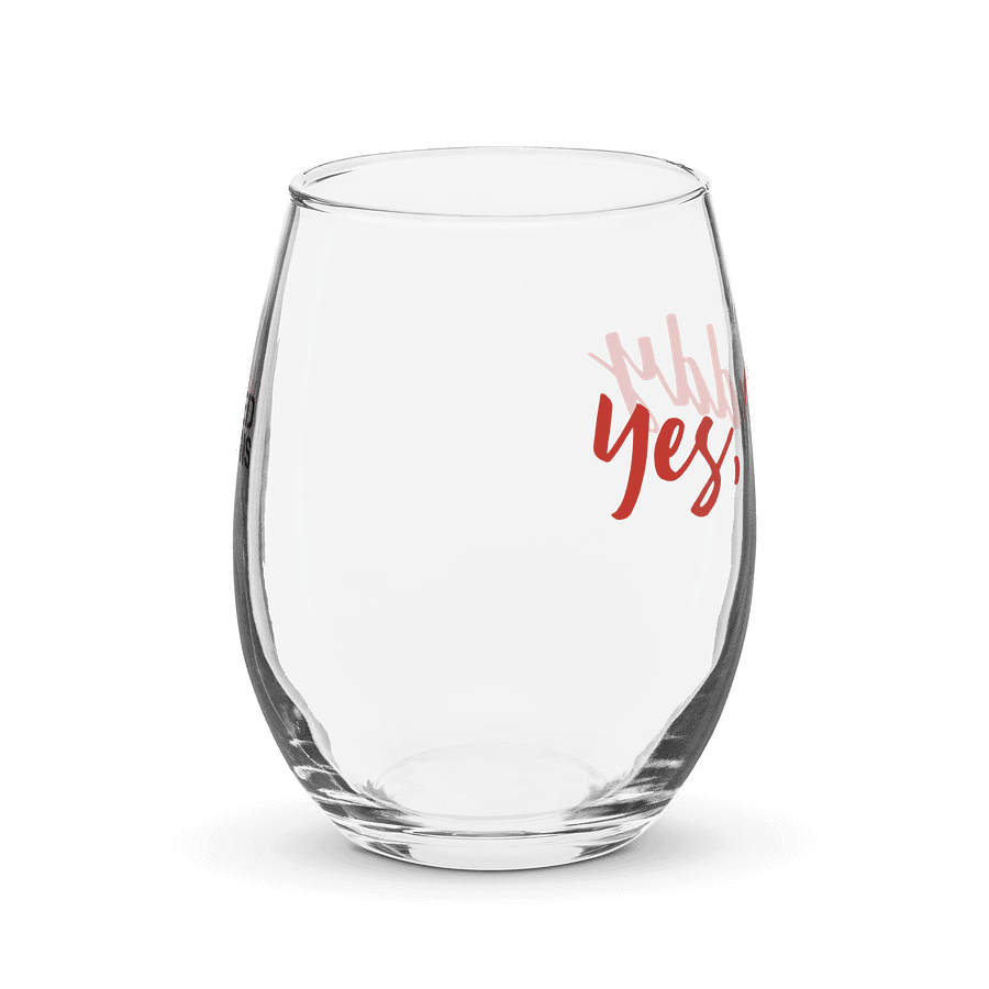 Yes Daddy Stemless Wine Glass product image (4)
