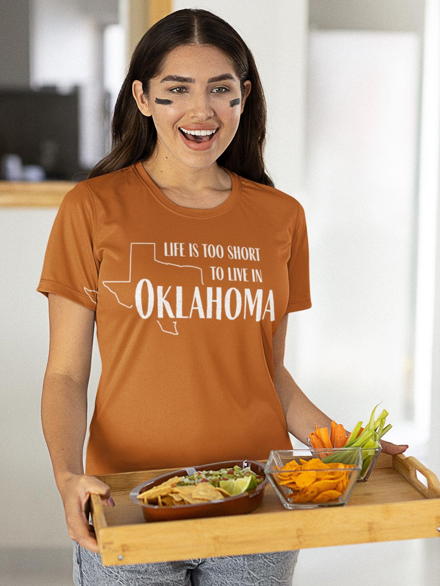 Too Short to Live in Oklahoma Tee product image (4)