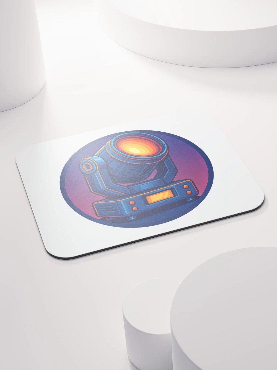 Theatrically Jerry: Neon Moving Head Light Mouse Pad product image (4)