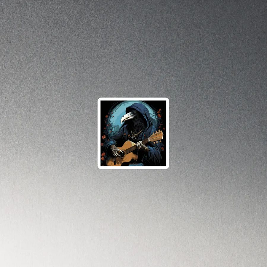 Premium Vinyl Magnet ⚫️ Melodies of the Crow Man product image (4)