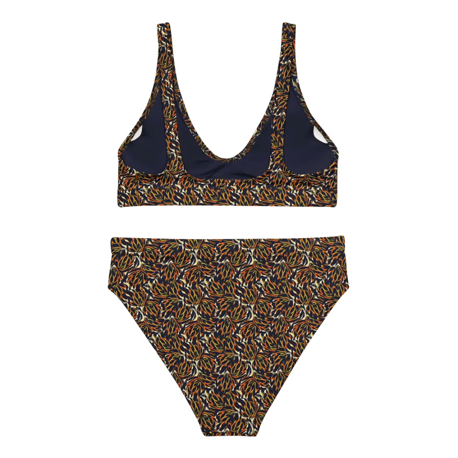 Tiger Flower | Recycled High Waisted Bikini product image (6)