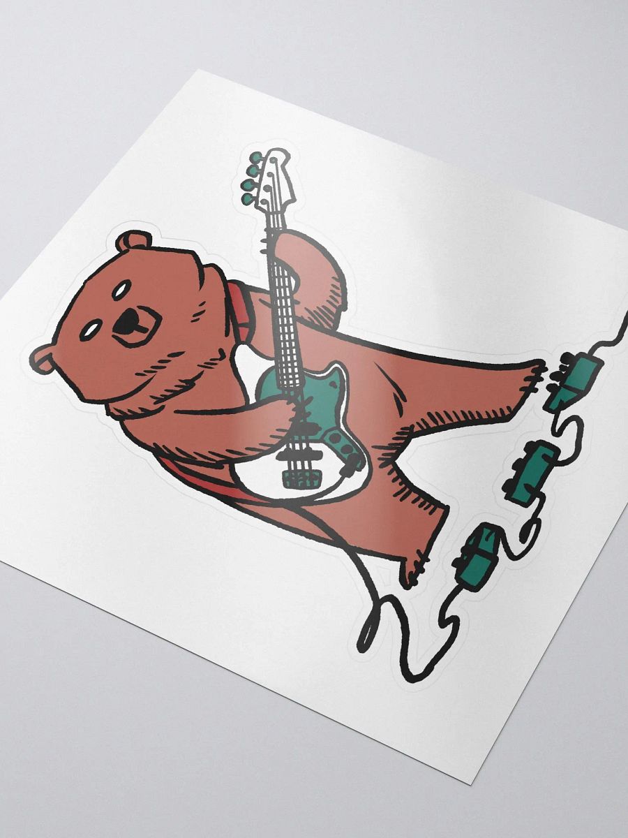 Bass Bear (california) - sticker product image (3)