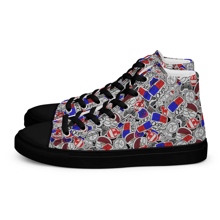 Sticker-Bomb Women's Hi-Tops product image (1)