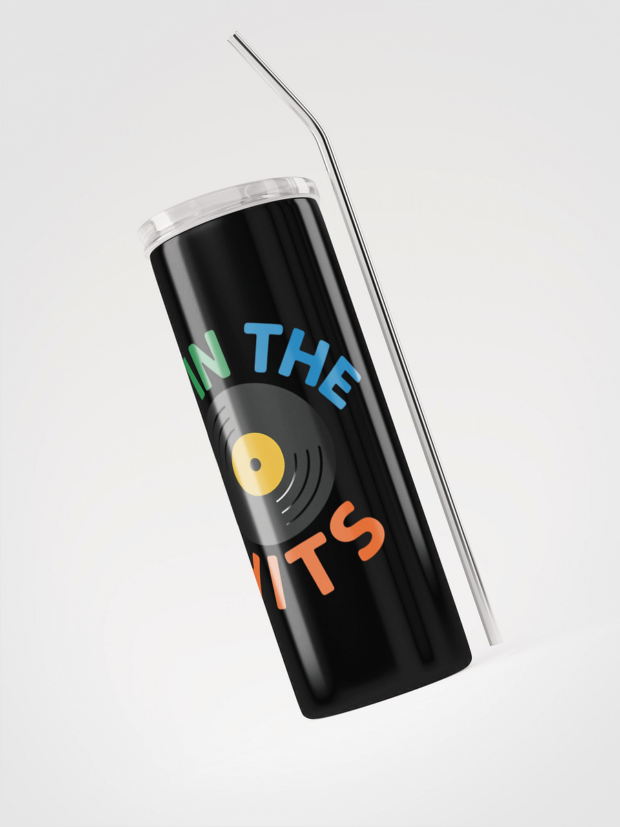 Retro Vinyl Record Stainless Steel Tumbler product image (3)