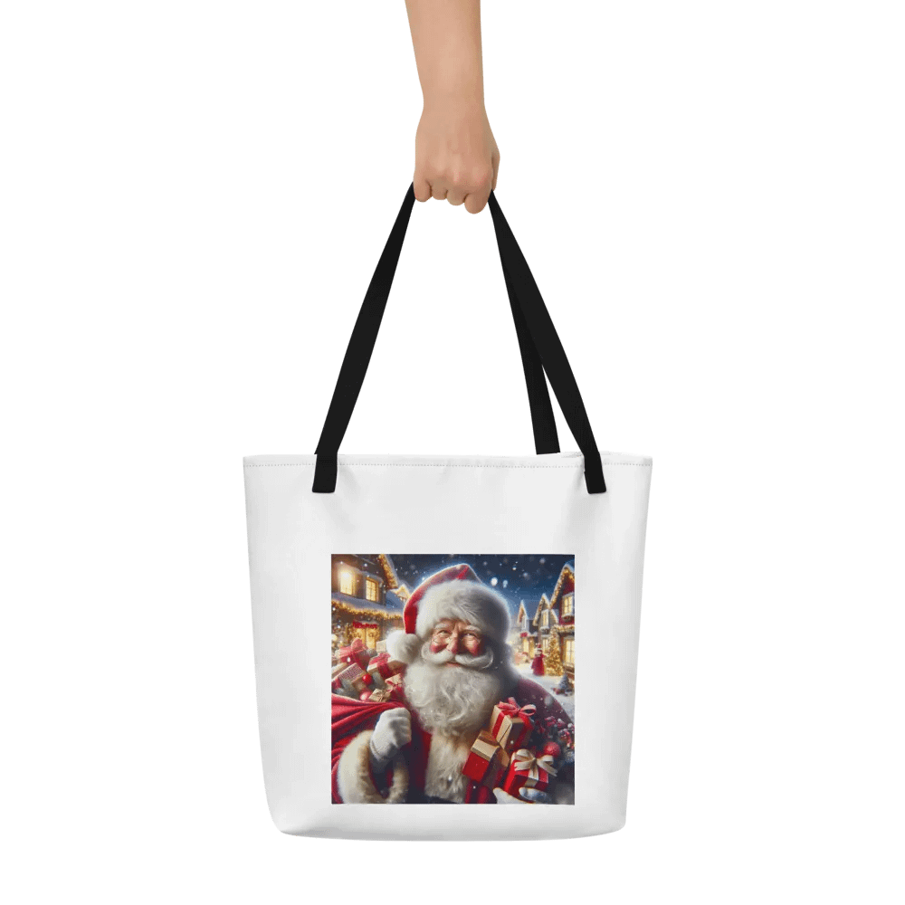 Love Joy Santa With Gifts Tote Bag product image (6)