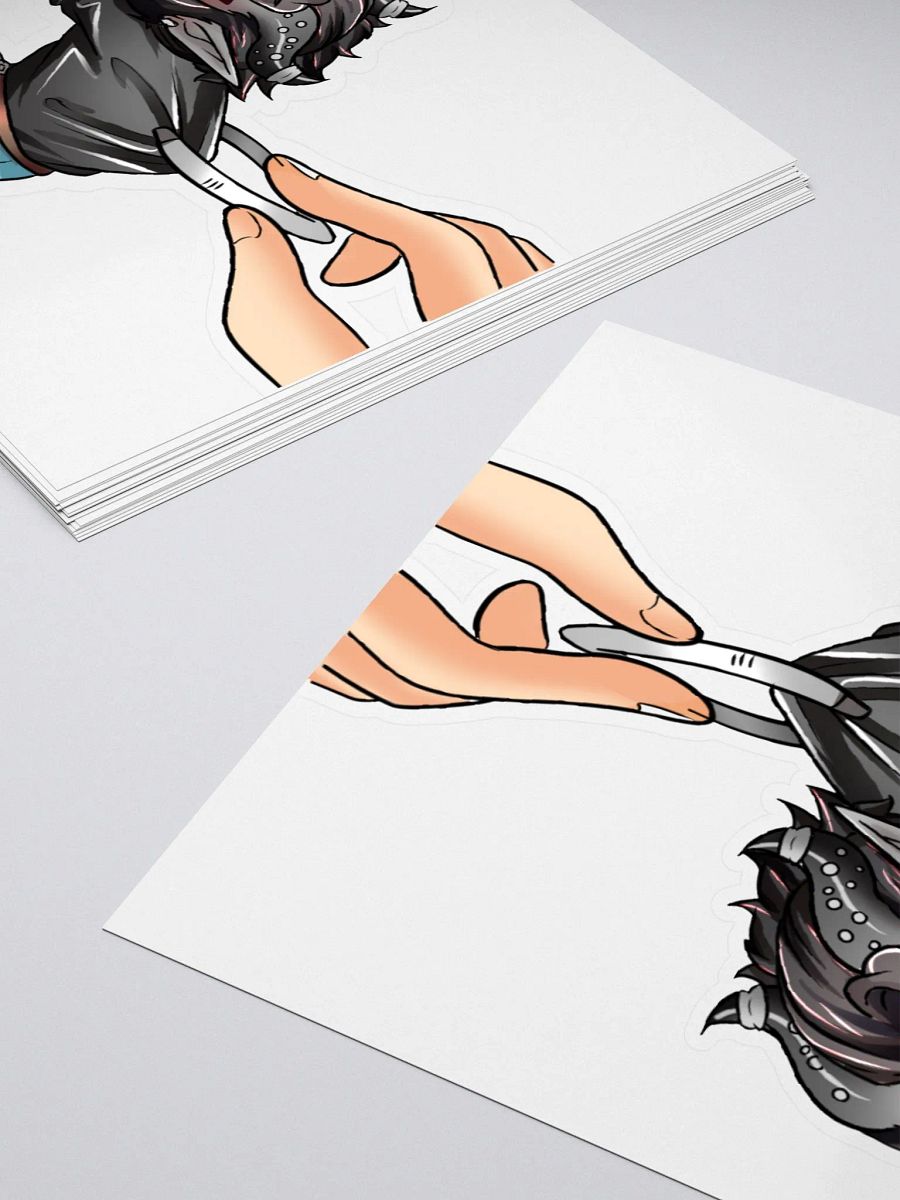 Franky & Friends. Grumpy Panties Syn Kiss Cut Stickers product image (4)