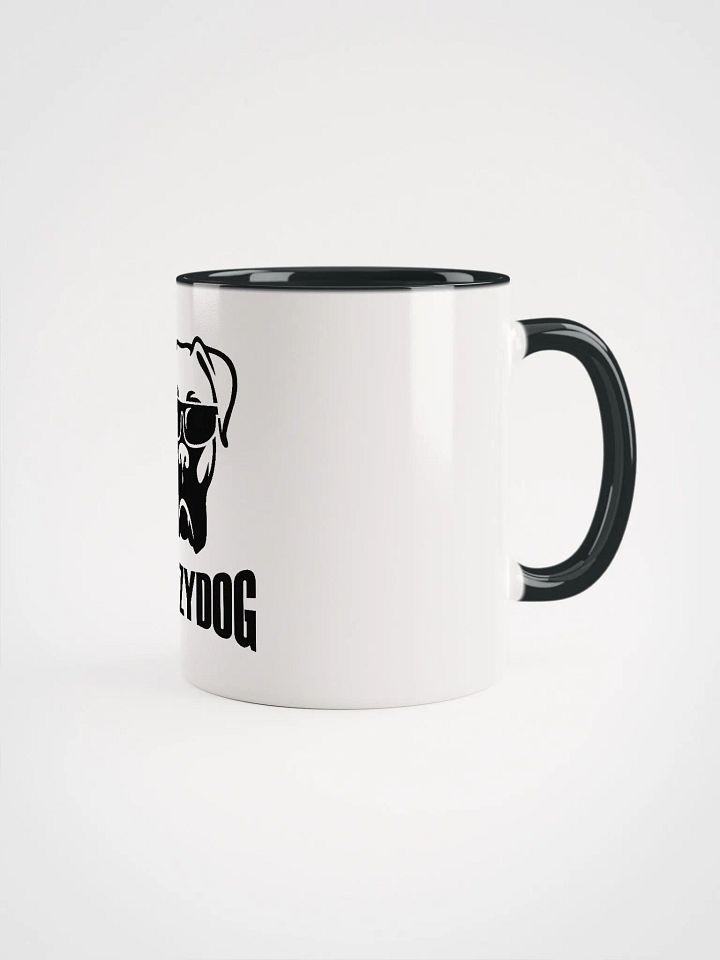 CrazyDog Ceramic Mug with Color Inside product image (2)