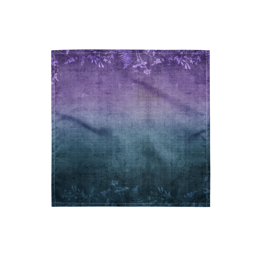 Blue Wildflowers Bandanna product image (1)