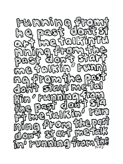 Running from the Past Print product image (1)