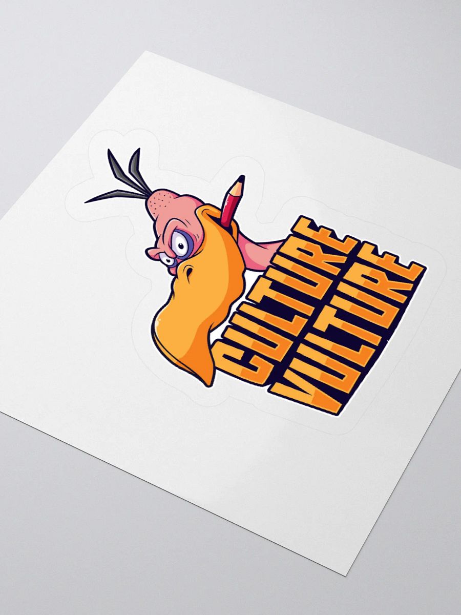 Culture Vulture Retro Art Student Sticker product image (9)