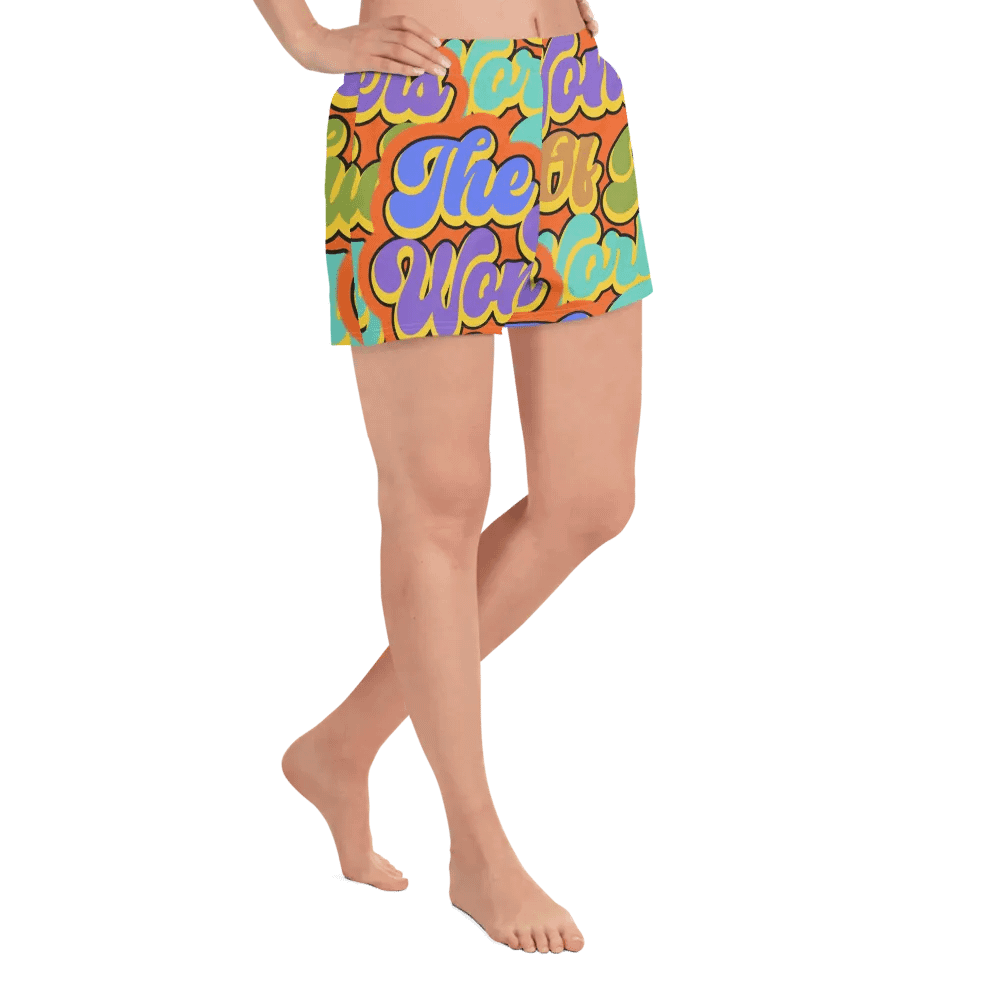 The Wonders Graphic Athletic Shorts product image (3)