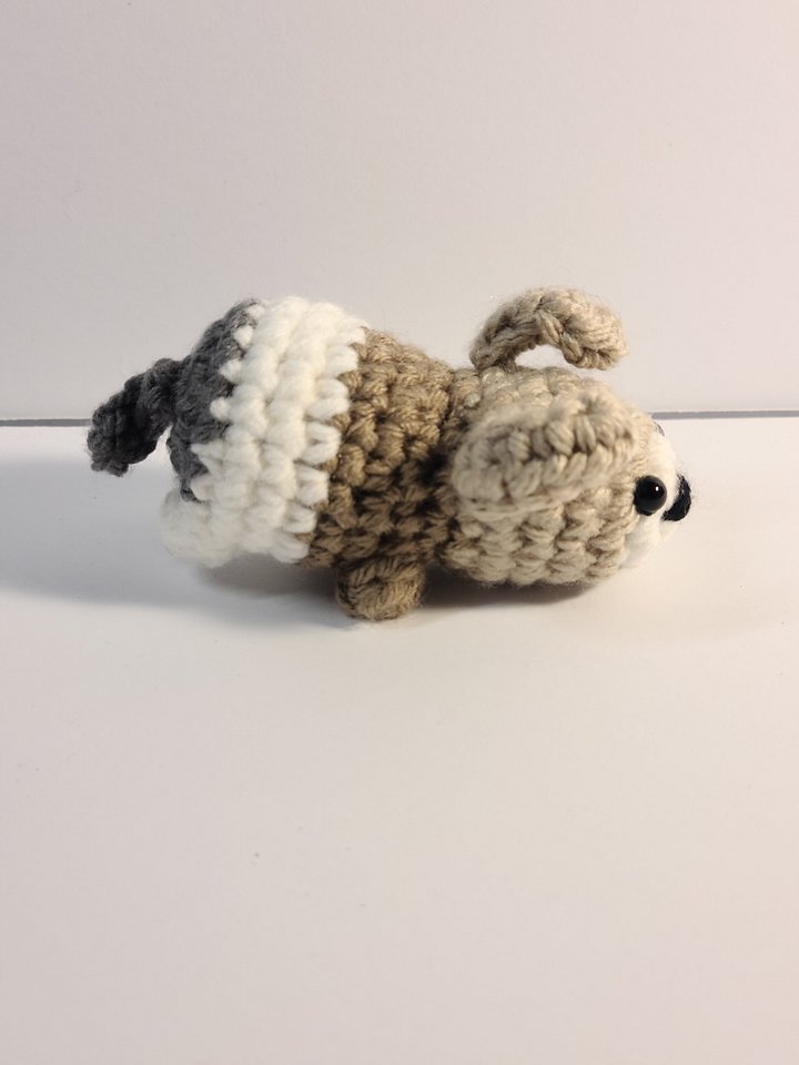 Handmade Amigurumi Mini Dog Stuffed Animal product image (2)
