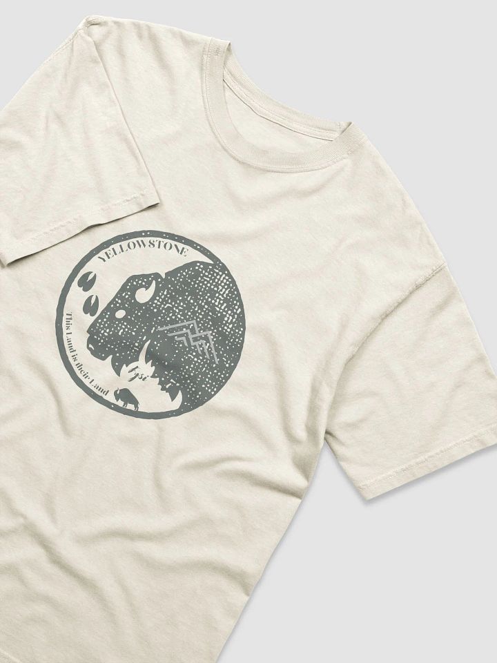 Bisons Land organic cotton t-shirt product image (2)