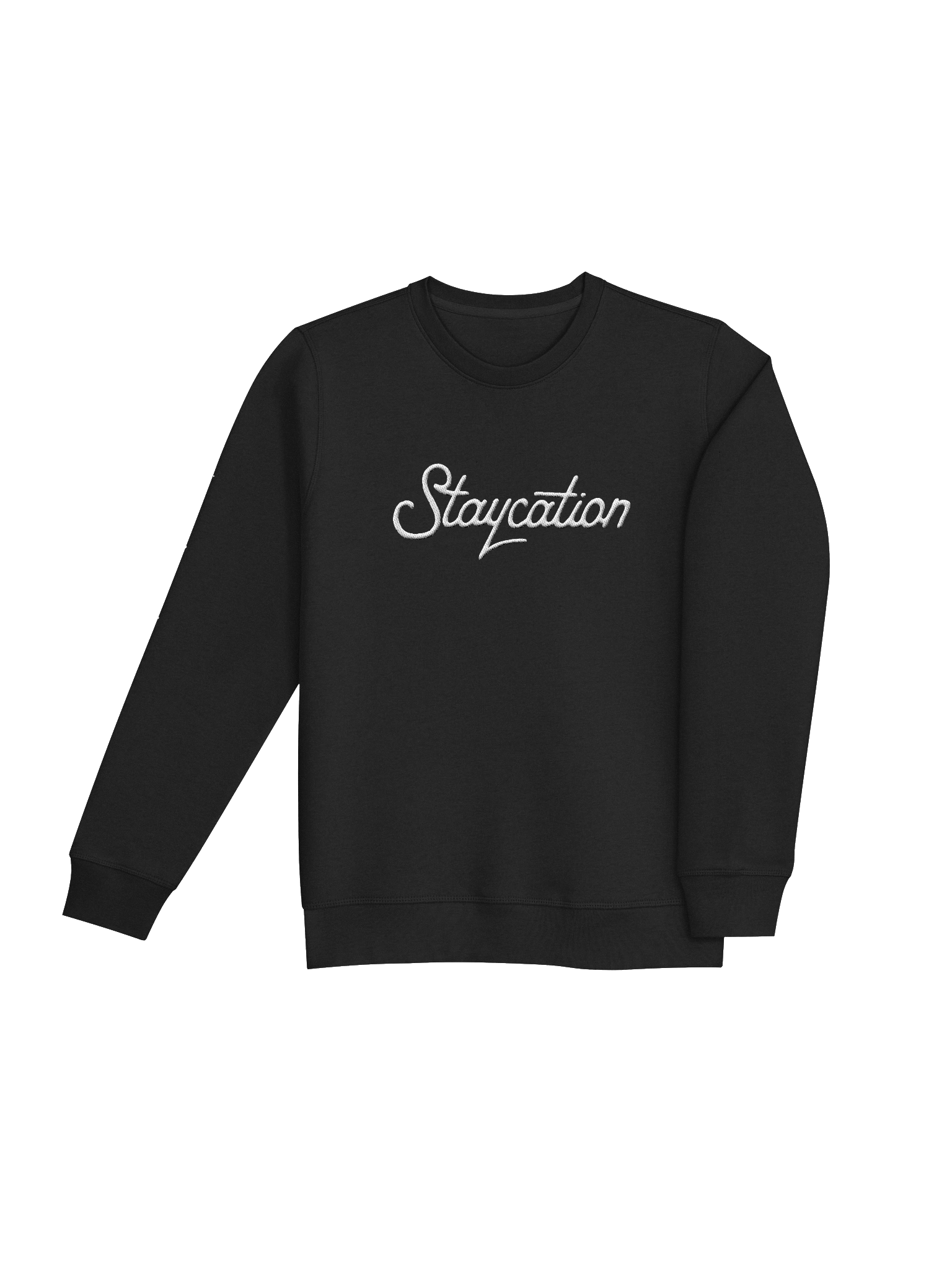 Staycation Organic Cotton Embroidered Sweatshirt product image (4)