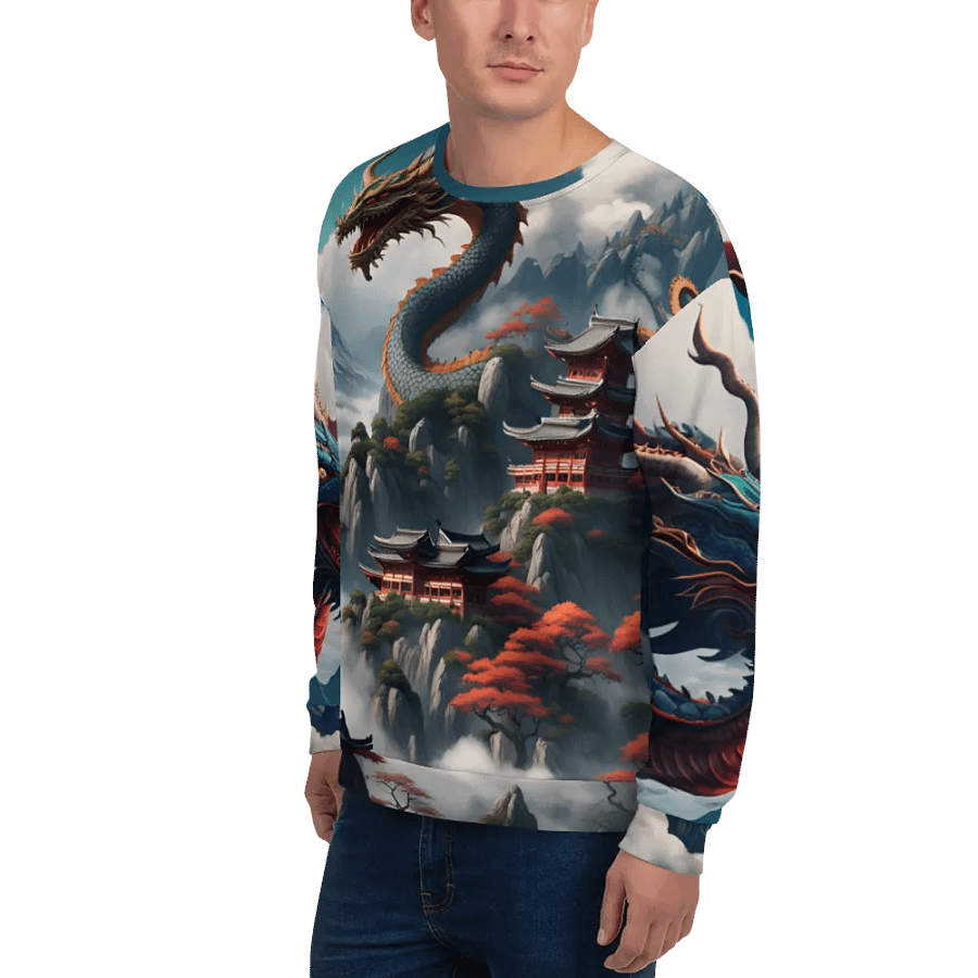 Harmony Dragon Majesty All-Over Sweatshirt product image (4)