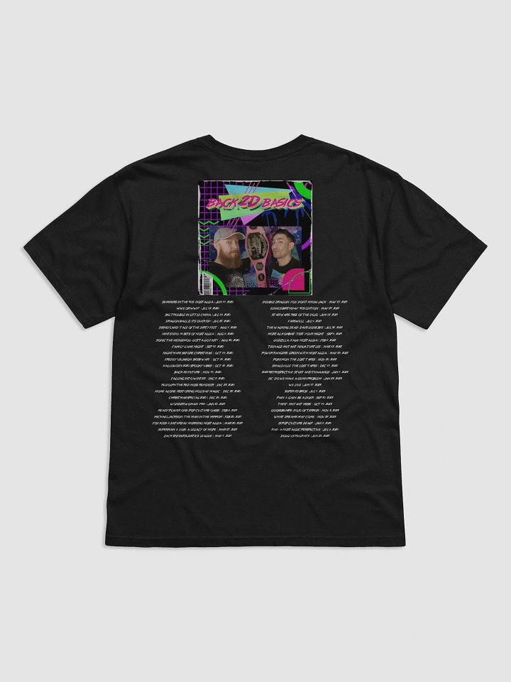 The B2DB Show Tribute Tee product image (2)