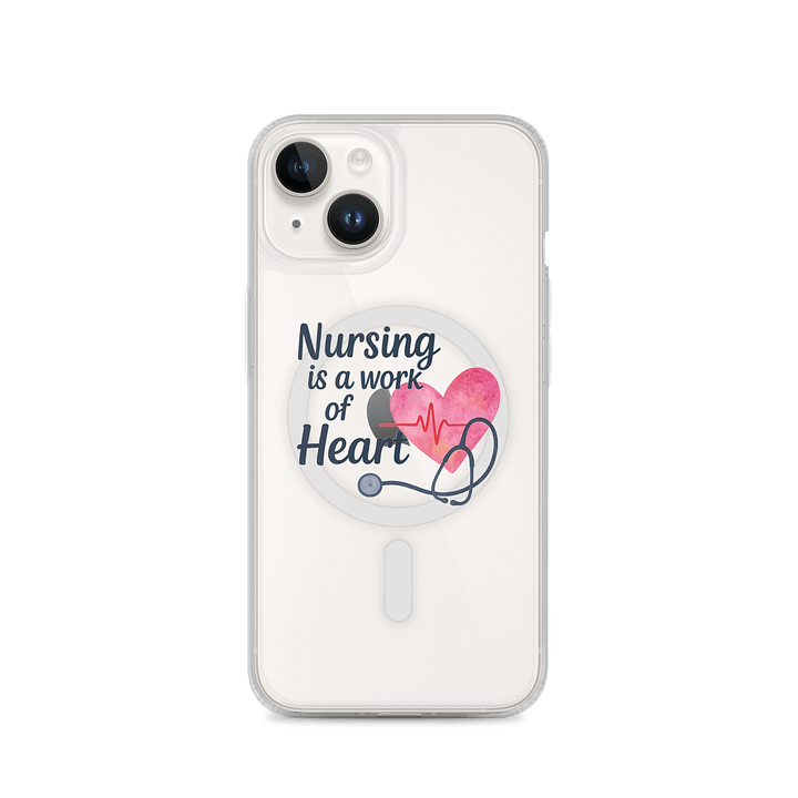 Nursing Is a Work of Heart – MagSafe iPhone Case product image (4)
