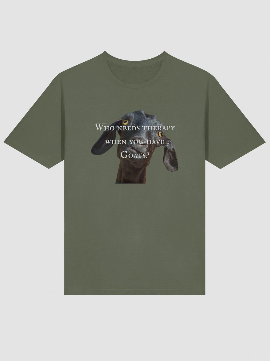 Goat Therapy Unisex T-Shirt product image (44)