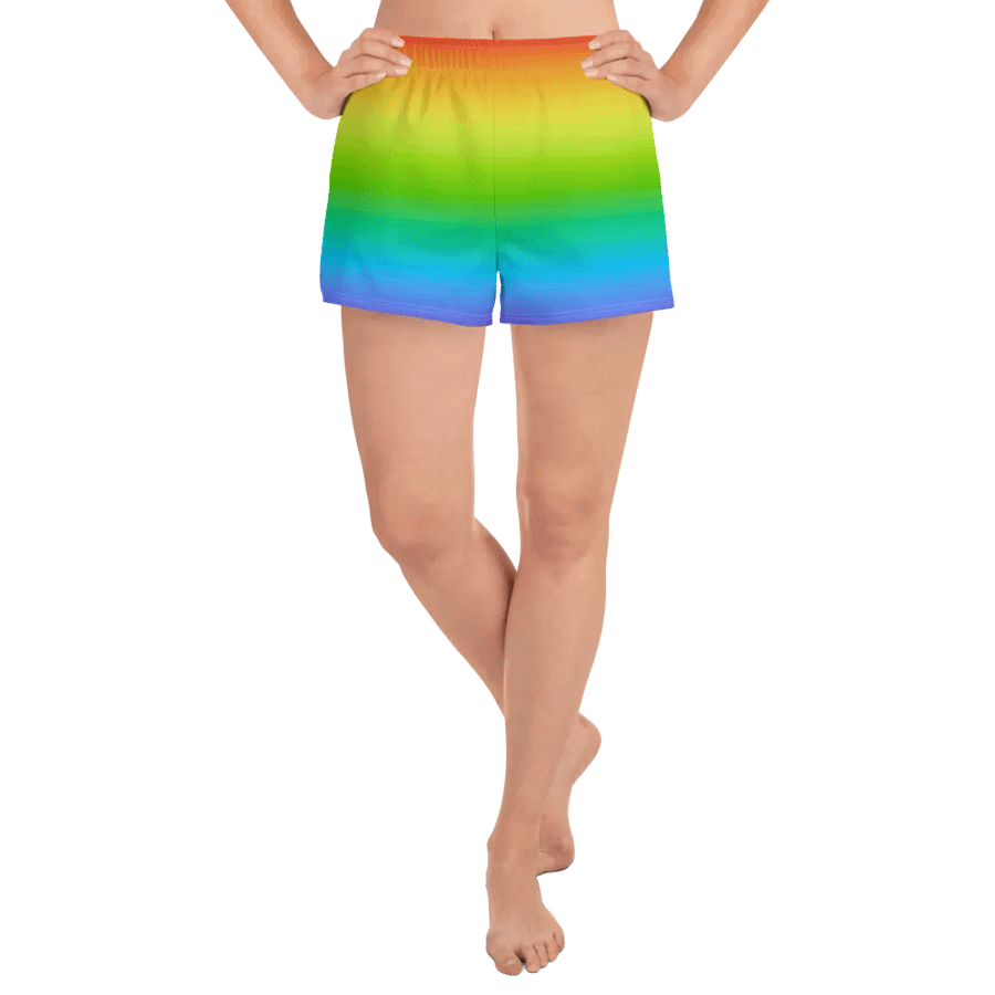 Rainbow Unisex Athletic Short product image (11)
