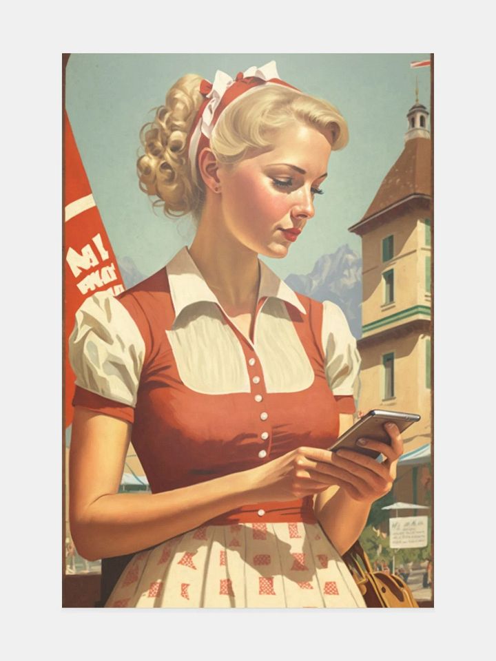 Dirndl Girl Checking Bumble II product image (1)