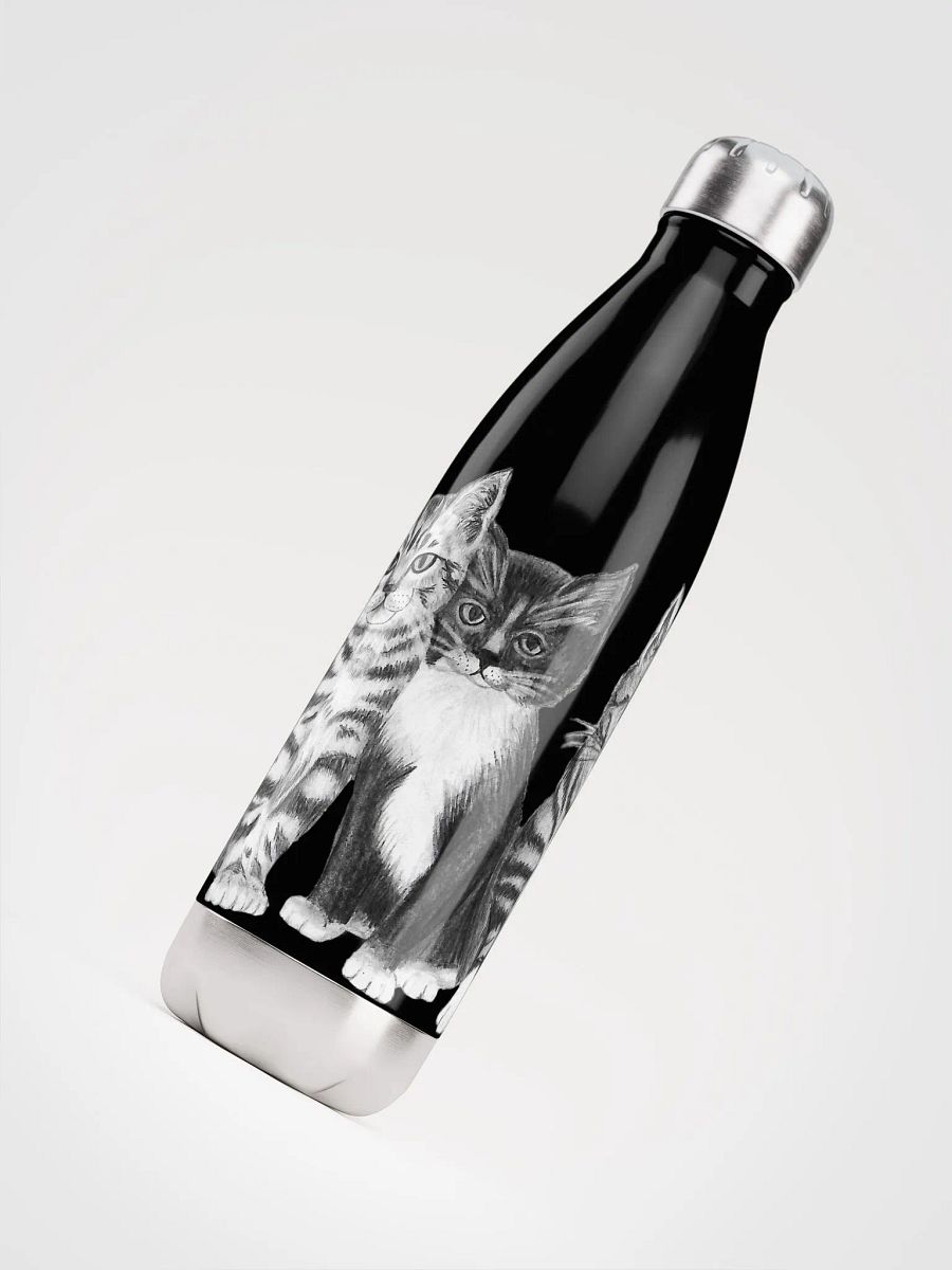Kittens Drawing Water Bottle product image (8)