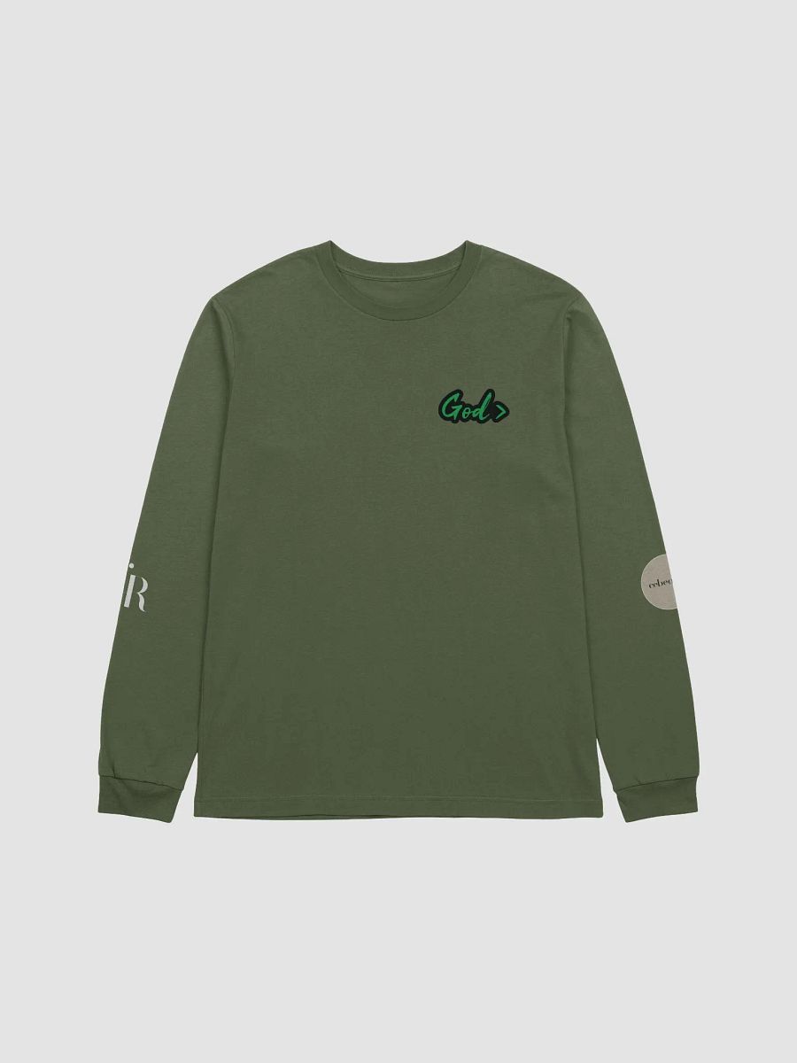 God > ALT Long Sleeve - (GREEN TEXT) product image (3)