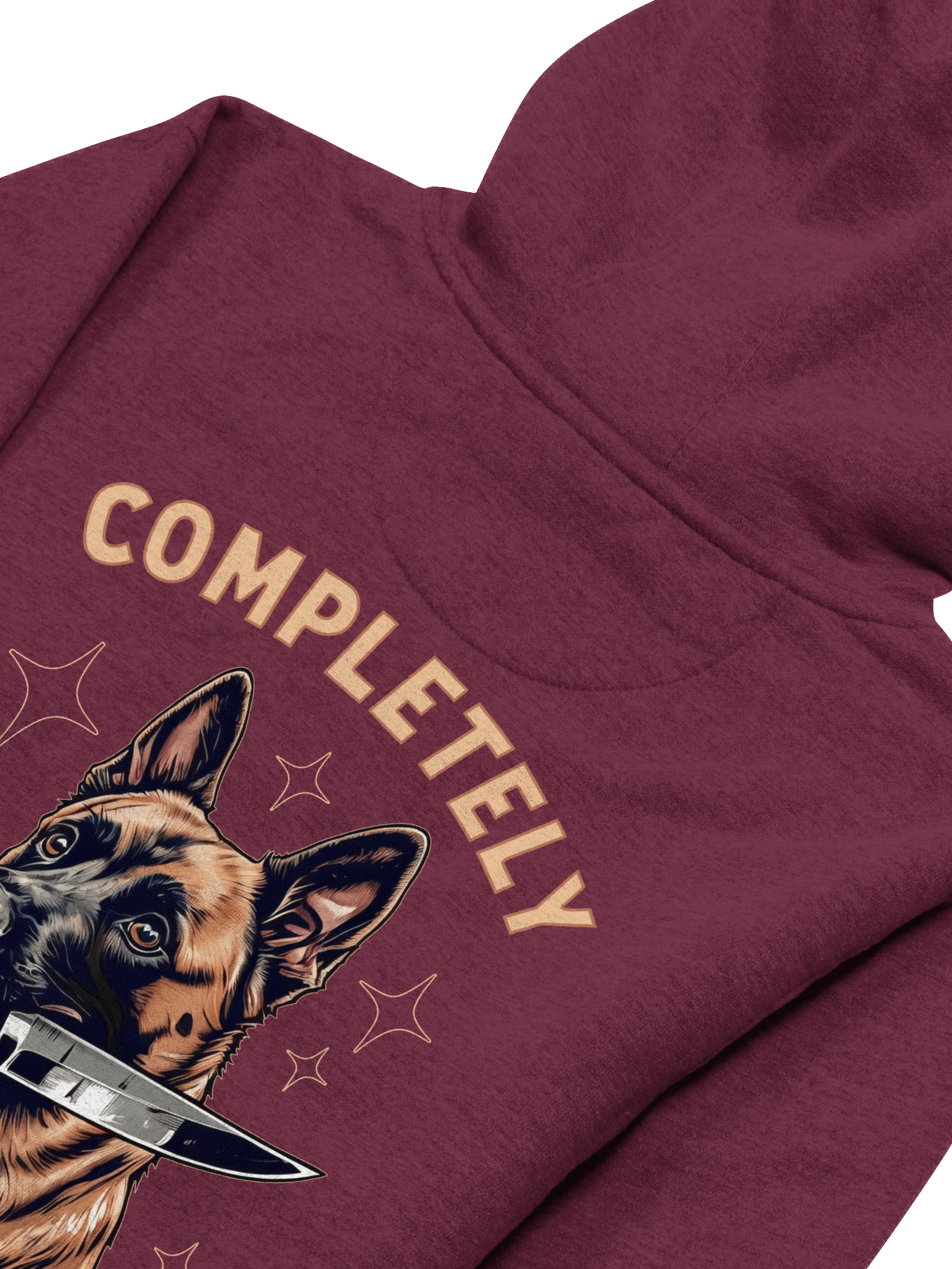 Copy of Completely Unhinged (Malinois) - Premium Adult Unisex Hoodie product image (2)