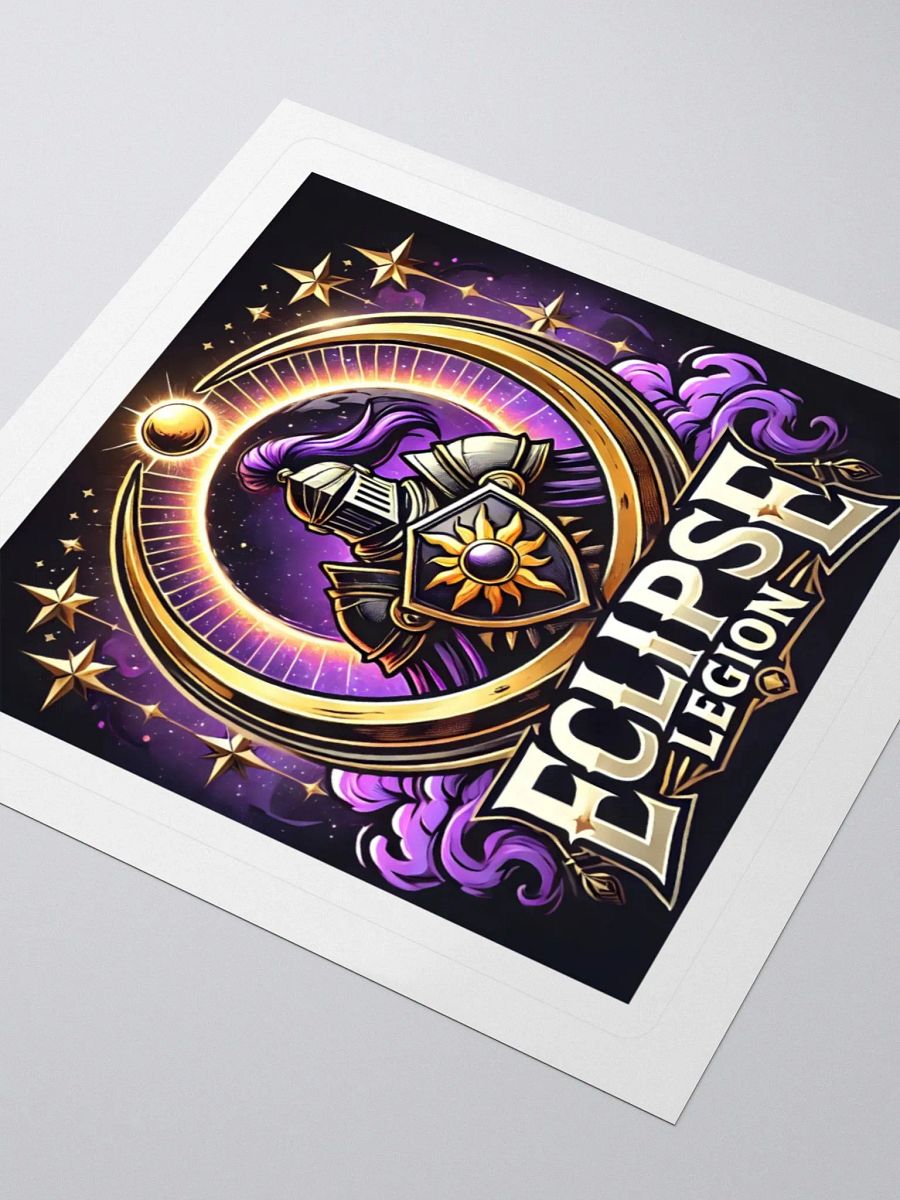 Eclipse Legion Knight Kiss Cut Stickers product image (7)