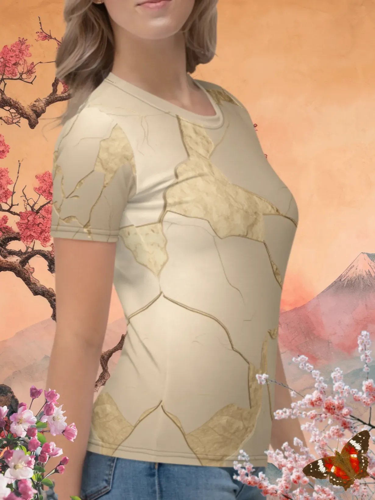 Gold Kintsugi T-Shirt product image (3)