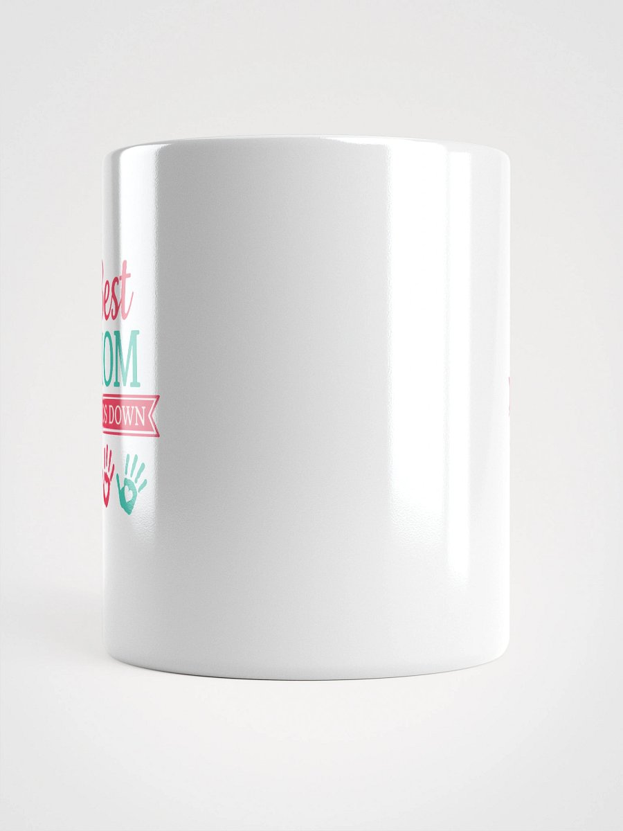 Best Mom Hands Down Mug – Colorful Handprint Coffee Cup Gift for Moms product image (15)