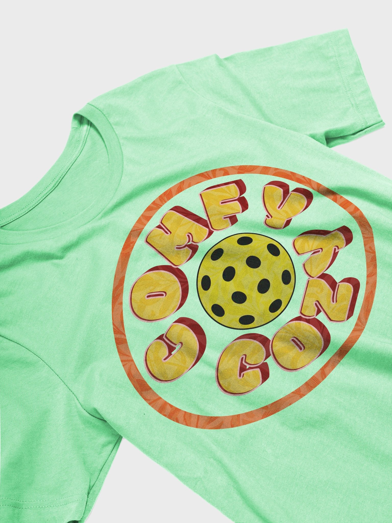Comfy Cozy Pickleball Circle Vibrant Tee product image (2)