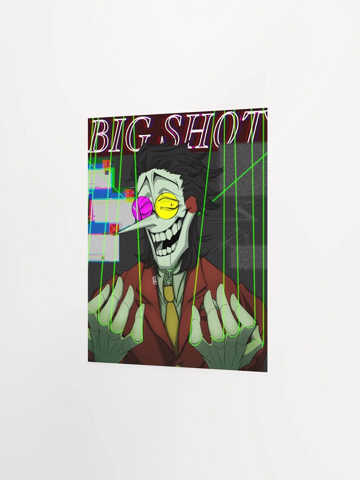 Big Shot Spamton Art Print product image (2)