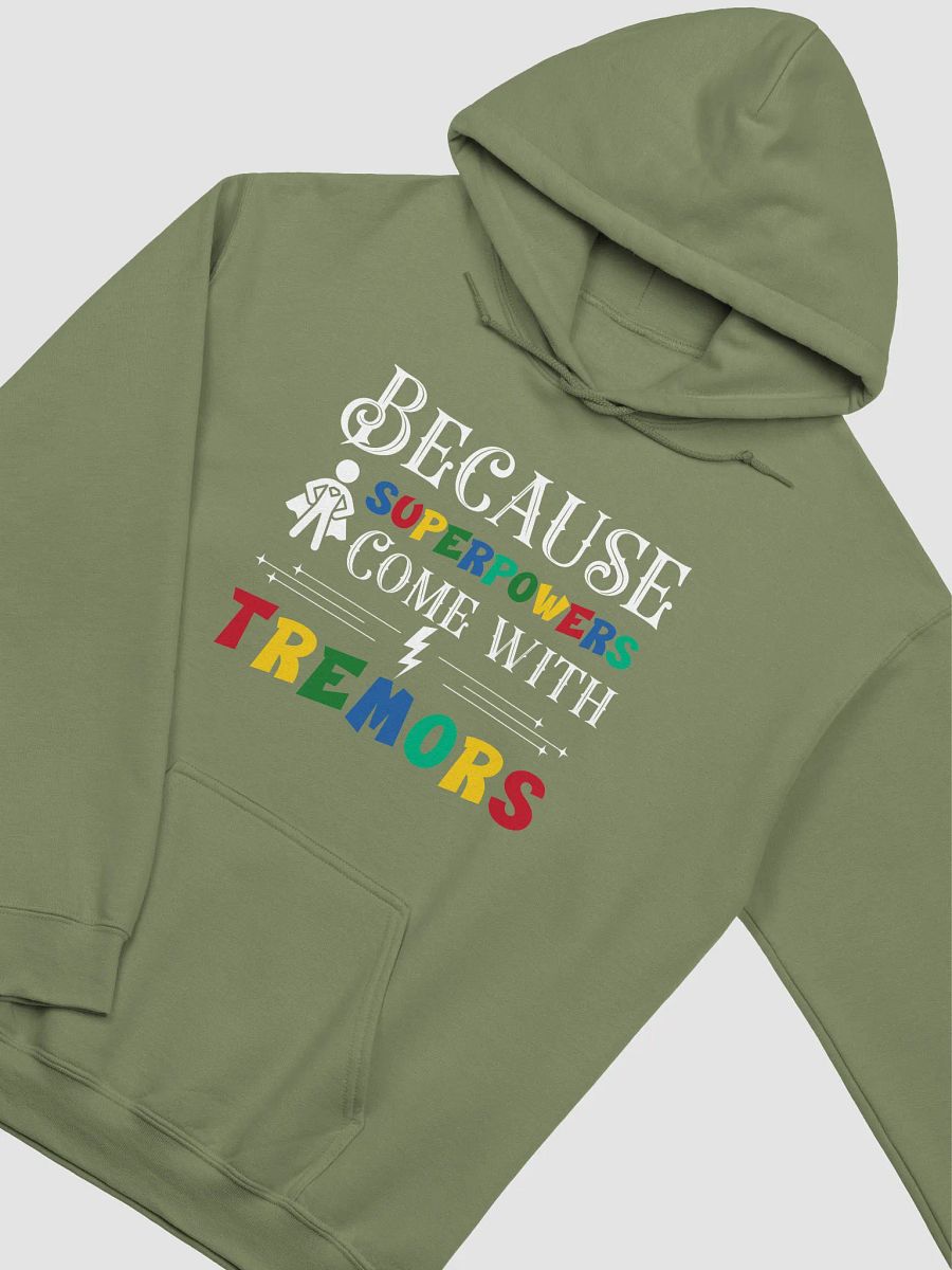 Because Superpowers Come with Tremors. Parkinson Gildan Hoodie product image (15)