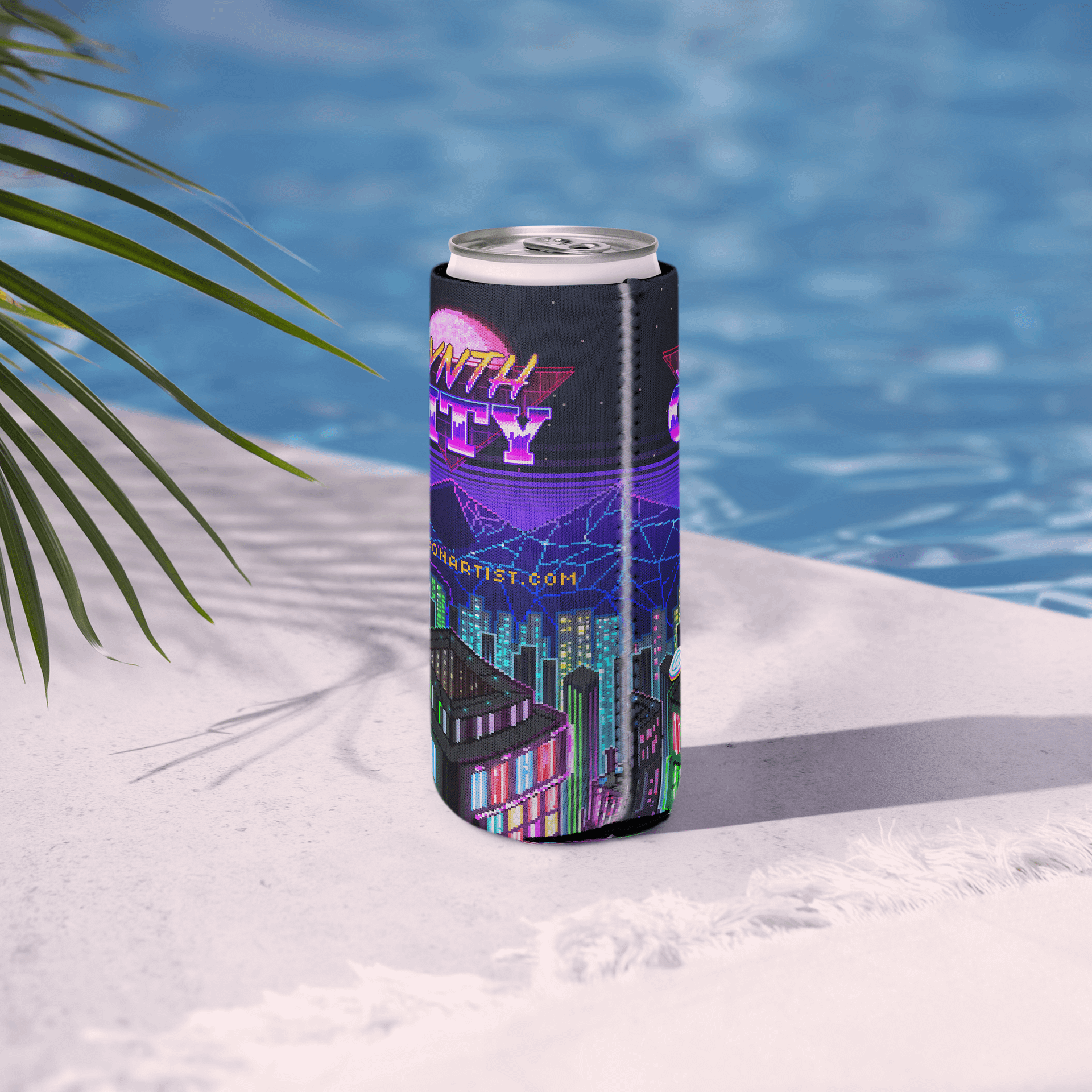 Synth City Towers Coozie product image (6)