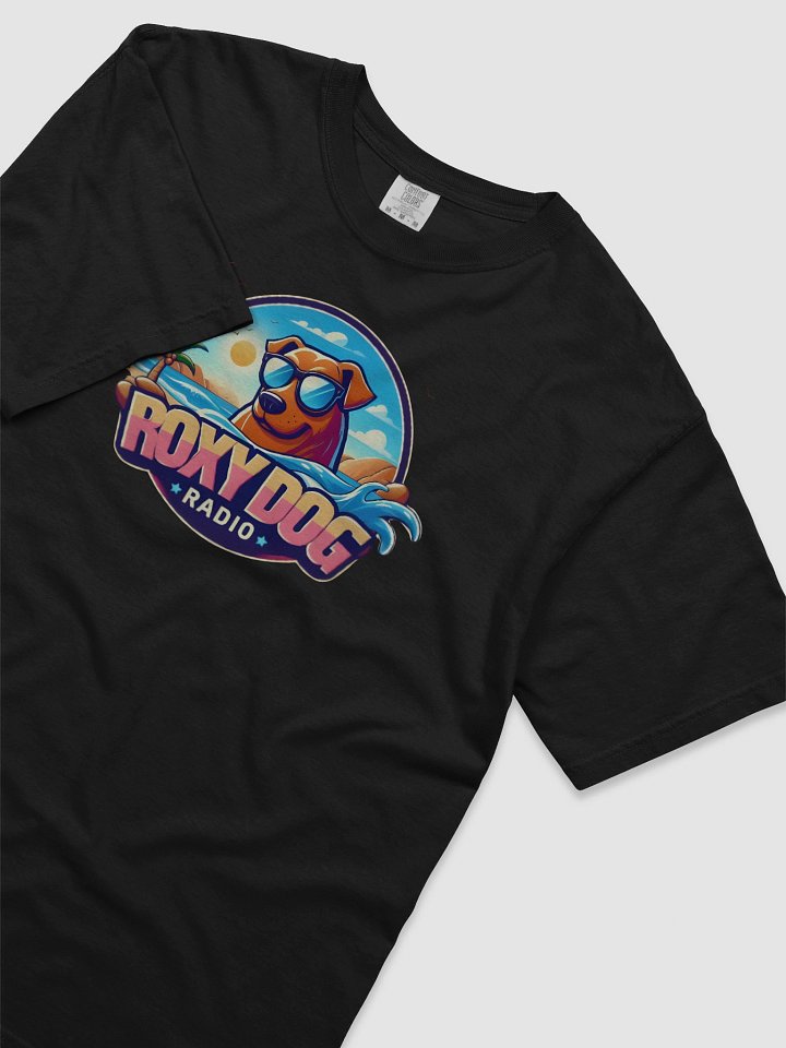 Roxy Dog Radio Cool Dog on The Beach T-Shirt product image (2)
