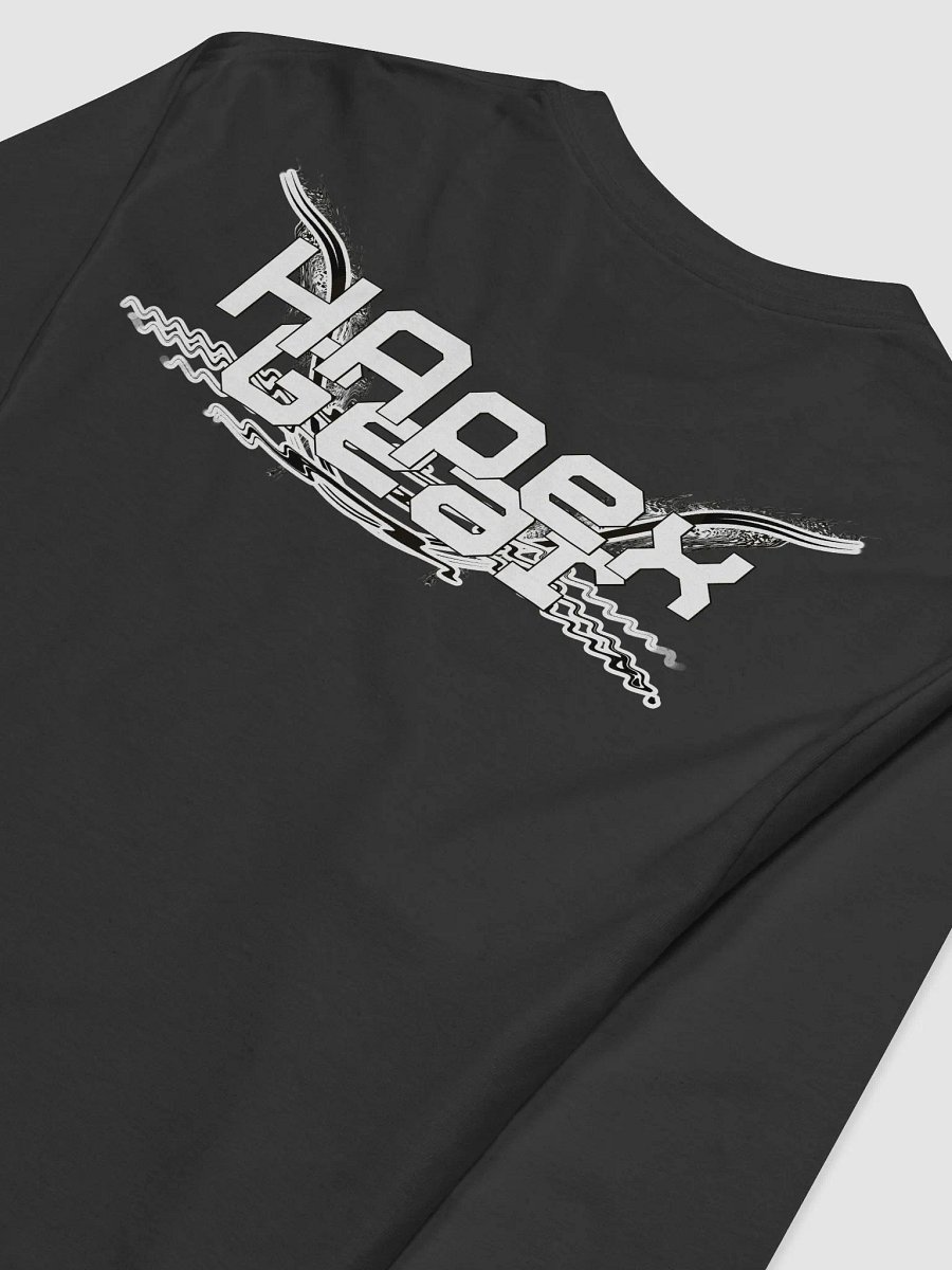 Long Sleeve Shirt - White HApex Gear Black Logo product image (4)
