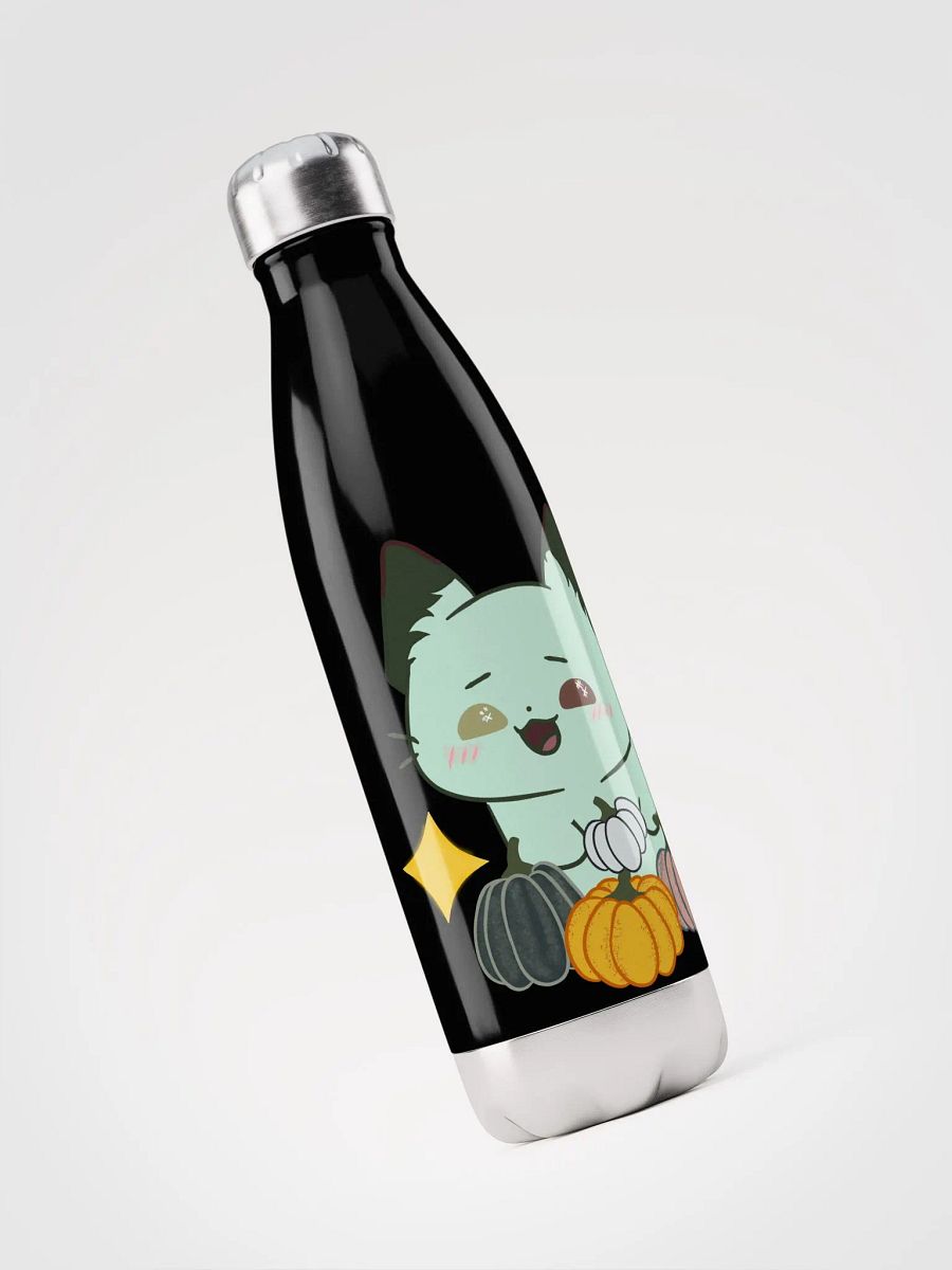 Spoopy Time Pumpkins Stainless Steel Water Bottle product image (3)