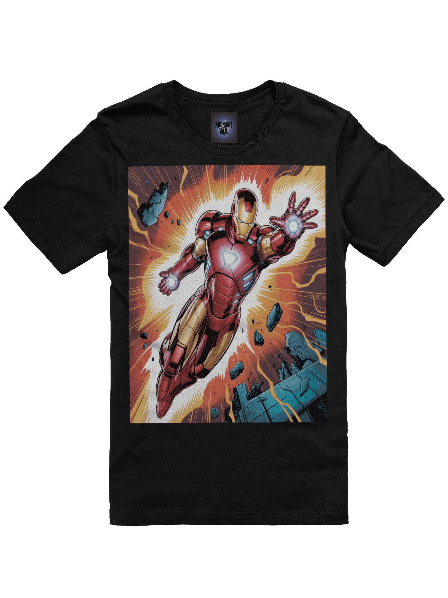 Iron Man Repulsor Eclipse Supersoft T-Shirt product image (3)