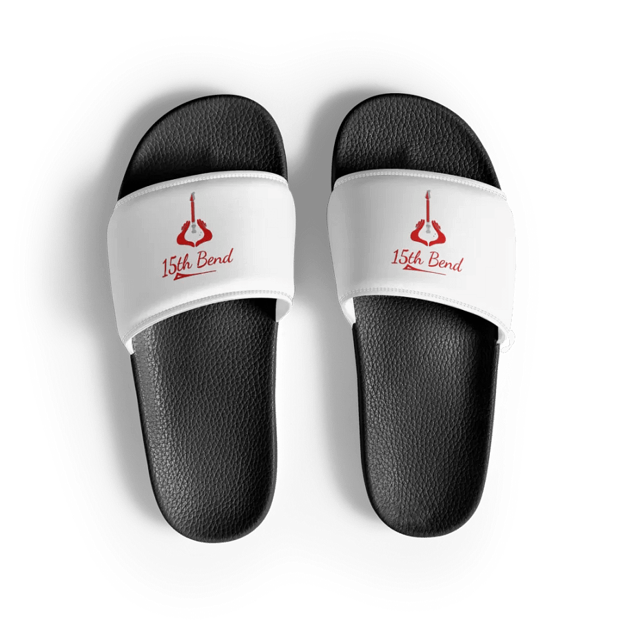 White slides with classic logo product image (2)