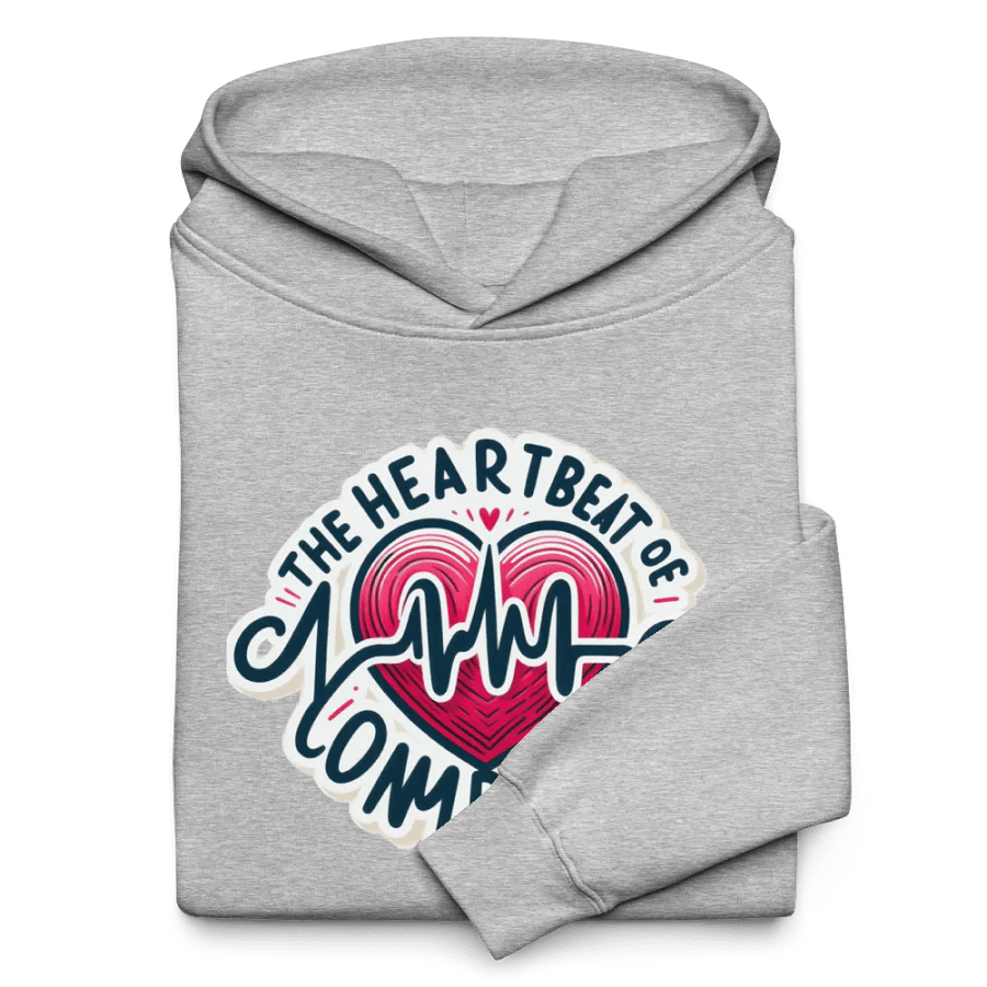 Compassionate Heartbeat Oversized Hoodie product image (40)